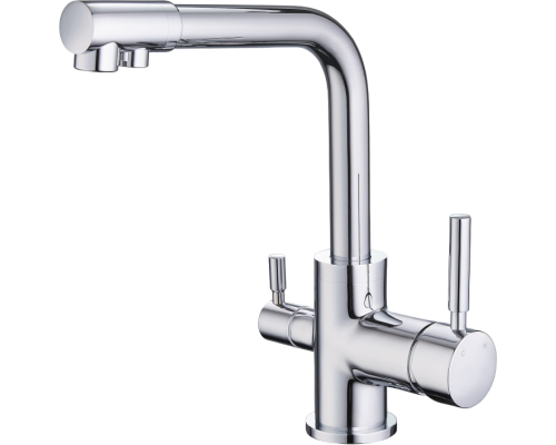 Смеситель для кухни Emar Steel ЕС - 3003 chrome