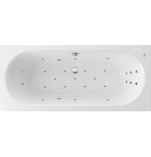 Акриловая ванна Excellent Oceana WAEX.OCE16.ULTRA 160x75 см, с гидромассажем, с каркасом, со сливом-переливом