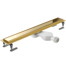 Душевой трап (лоток) Excellent Stilio Gold INEX.1515.600.R.GL 60 см, с декоративной решеткой