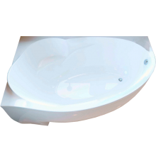 Ванна из искусственного камня Фэма Аделина R 170x105 см, угловая, с ножками, асимметричная