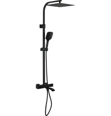 Душевая стойка Gappo G07-6 G2407-60 с термостатом, черная