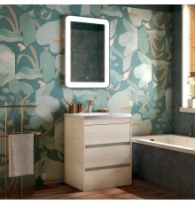 Мебель для ванной комнаты Art Max Family 60, напольная, Pino Bianco