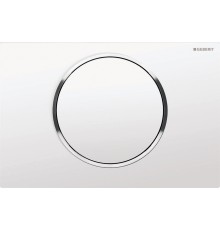 Кнопка смыва Geberit Sigma 10 115.758.KJ.5 белая, хром