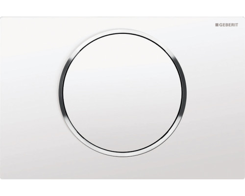 Кнопка смыва Geberit Sigma 10 115.758.KJ.5 белая, хром
