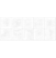 Плитка настенная Gracia Ceramica Mango white square 01 глянцевая 25х60
