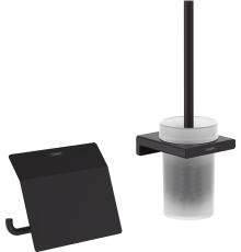 Набор Hansgrohe AddStoris 41752670 + 41753670 матовый черный