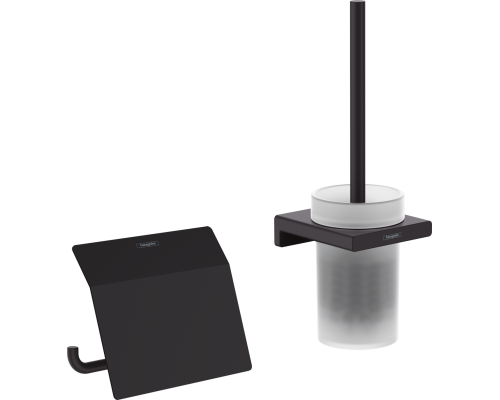 Набор Hansgrohe AddStoris 41752670 + 41753670 матовый черный