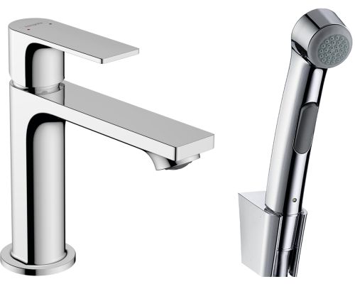 Смеситель для раковины Hansgrohe Rebris E 72216000 с гигиеническим душем