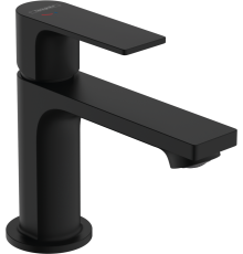 Смеситель для раковины Hansgrohe Rebris E 72554670 технология CoolStart, матовый черный