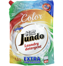 Гель для стирки JUNDO Color цветочный, 1,2 л