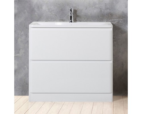 Тумба под раковину BelBagno Albano 90 напольная, bianco lucido