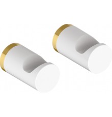 Крючок IDDIS Petite PET2SY1i41 белый матовый с желтым золотом