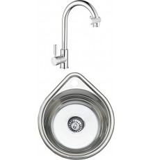 Комплект Мойка кухонная Seaman Eco Wien SWT-3945 + Смеситель Barcelone SSL-5226 water polish