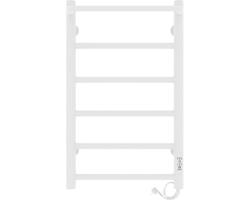 Полотенцесушитель электрический Laris Прайм ЧК П6 400/600 белый, R