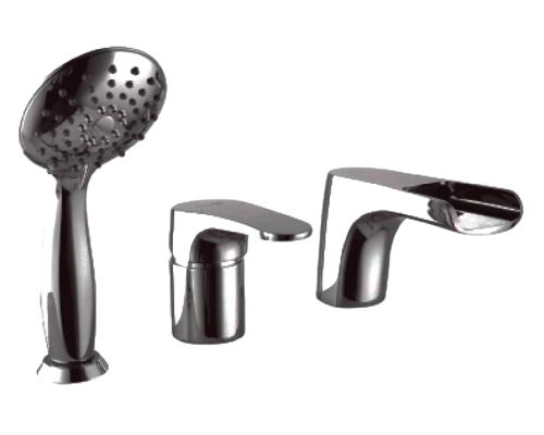 Смеситель на борт ванны Lemark Shift LM4345C