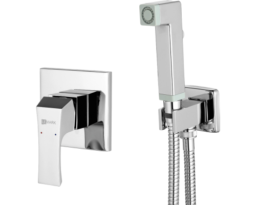 Гигиенический душ Lemark Unit LM4519C со смесителем, С ВНУТРЕННЕЙ ЧАСТЬЮ