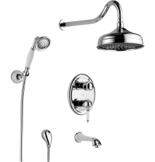 Душевой комплект Lemark Villa LM4822C С ВНУТРЕННЕЙ ЧАСТЬЮ