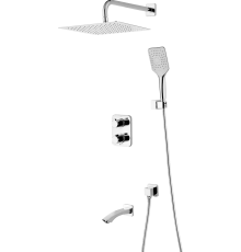 Душевой комплект Lemark Yeti LM7842С С ВНУТРЕННЕЙ ЧАСТЬЮ