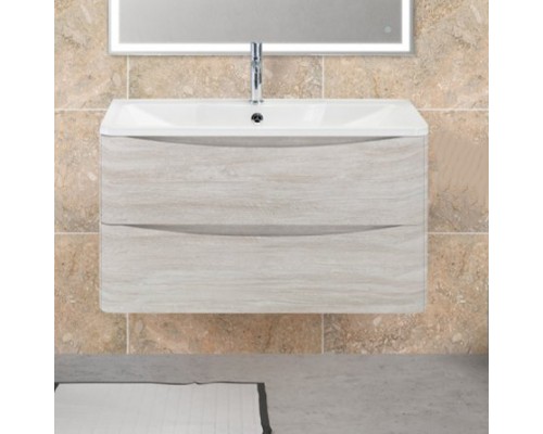 Тумба с раковиной BelBagno Acqua 90 подвесная, rovere vintage bianco