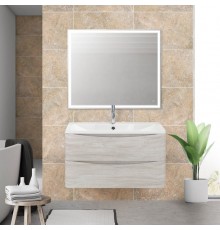 Мебель для ванной комнаты BelBagno Acqua 90 подвесная, rovere vintage bianco