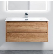 Тумба с раковиной BelBagno Kraft 100 rovere nebrasca nature