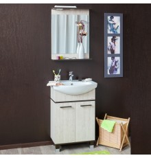 Мебель для ванной комнаты Sanflor Толедо 60, венге, орегон