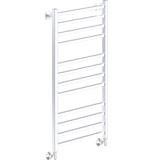 Полотенцесушитель водяной Ника Modern ЛМ 5 100/40, белая матовый