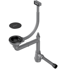 Сифон для мойки Omoikiri WK-1C-GB графит