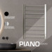 Полотенцесушитель STOUT электрический PIANO quadro 80*50 Черный матовый (SHQ-P2QR-008050)