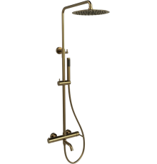 Душевая стойка Raiber Graceful RPG-006 матовое золото