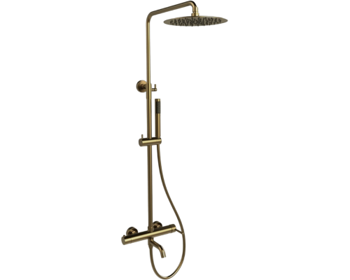 Душевая стойка Raiber Graceful RPG-006 матовое золото