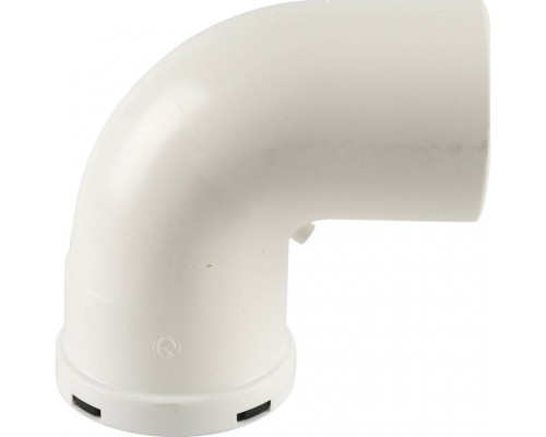Отвод Baxi KHG 90°, Ду 80 мм, полипропиленовый, НТ KHG71405921- (KHG71405921-)