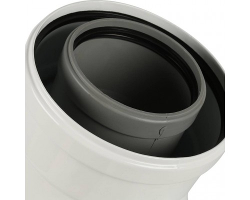Коаксиальный отвод Baxi KHG 90°, диам. 125/80, HT KHG71408871- (KHG71408871-)