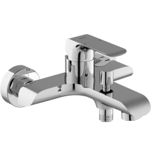 Смеситель для ванны с душем Ravak Flat X070119 нержавеющая сталь