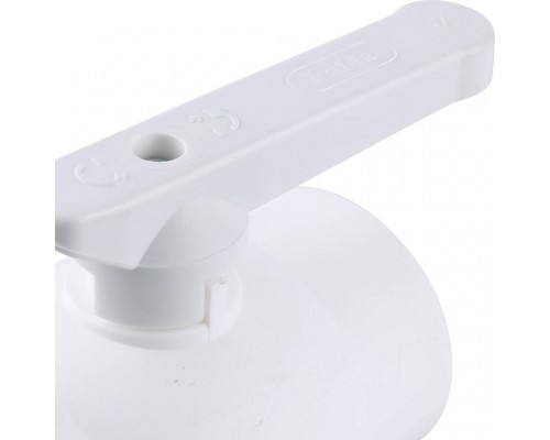 Кран шаровой Kalde d=40 для полипропиленовых труб под сварку (цвет белый) (3242-vlb-400003)