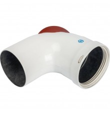 Отвод STOUT 90° DN80 с инспекционным патрубком SCA-0080-010090 (SCA-0080-010090)