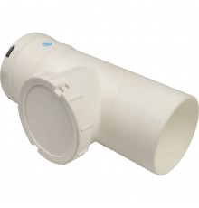 Визуальная инспекция STOUT T-образн DN80 п/м PP-FE SCA-8080-010210 (SCA-8080-010210)