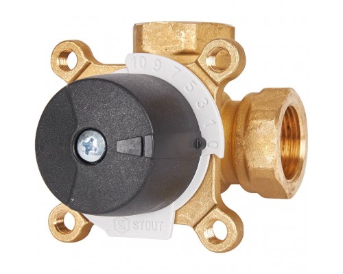 STOUT трехходовой смесительный клапан 3/4  KVs 6 (SVM-0003-012002)