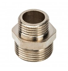 Ниппель НН STOUT переходной никелированный 1/4X1/8 (SFT-0004-001418)