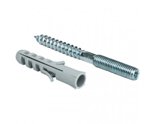 Шпилька сантехническая STOUT М8*80мм с дюбелем М 10*50 (SAC-0020-400880) Шпилька сантехническая STOUT М8*80мм с дюбелем М 10*50 (SAC-0020-400880)