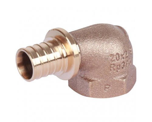 Угольник-переходник REHAU RAUTITAN с внутренней резьбой 20-Rp 3/4 RX+ для труб из сшитого полиэтилена аксиальный (14563561001)