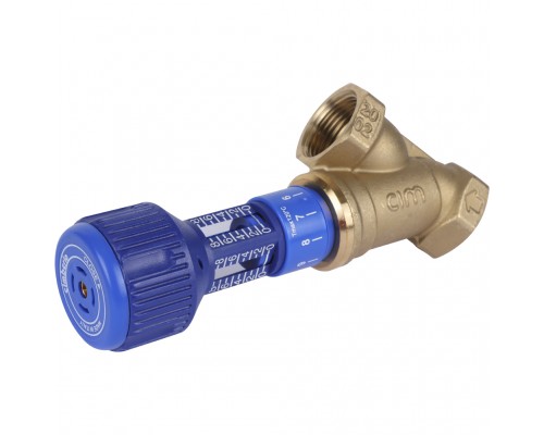 Клапан балансировочный Cimberio 727ОТ 1 PN20 BB ручной без изм. ниппелей (CIM 727OT 1)