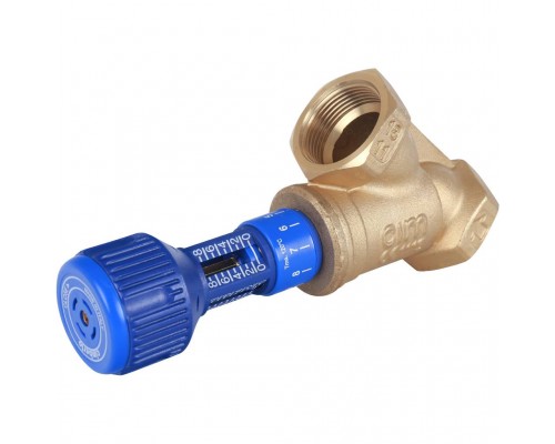 Клапан балансировочный Cimberio 727ОТ 1.1/4 PN20 BB ручной без изм. ниппелей (CIM 727OT 114)