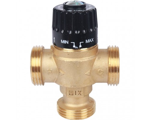 Термостатический смесительный клапан для систем отопления и ГВС STOUT 30-65°С KV 2,3 SVM-0125-236525 (SVM-0125-236525)