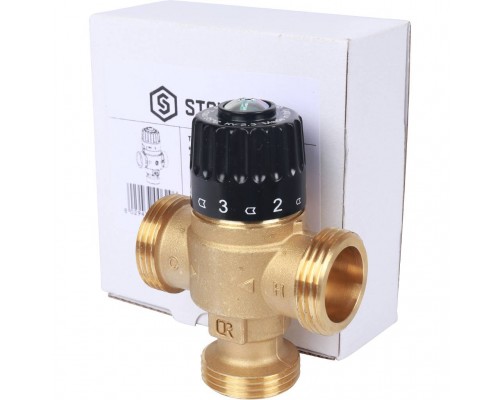 Термостатический смесительный клапан для систем отопления и ГВС STOUT 30-65°С KV 2,3 SVM-0125-236525 (SVM-0125-236525)