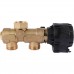 Комплект трехходового клапана STOUT для котла + бойлера 3/4 Kvs 4,4 м3/ч SFB-0001-000001 (SFB-0001-000001)