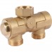 Комплект трехходового клапана STOUT для котла + бойлера 3/4 Kvs 4,4 м3/ч SFB-0001-000001 (SFB-0001-000001)