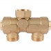 Комплект трехходового клапана STOUT для котла + бойлера 3/4 Kvs 4,4 м3/ч SFB-0001-000001 (SFB-0001-000001)