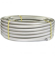 Труба гофрированная из нерж. стали SS304 Stahlmann 15А, неотожженная, 100м (SP3041510100)