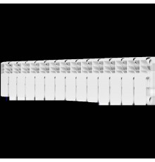 Радиатор биметаллический ROMMER Plus BM 200 14 секций боковое подключение (RAL9016) RBM-3210-020014 (RBM-3210-020014)